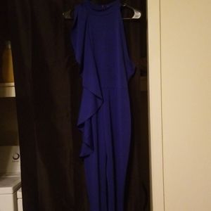 Royal blue jumpsuit